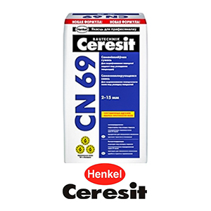 Самонивелирующаяся стяжка Ceresit CN 69 25 кг